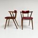 2 chaises modèle 209 par Thonet, années 1940
