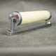 1930s Bauhaus Chrome and Cream Glass Wall Light, Czechoslovakia