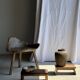 Small low bench in old teak from Indonesia H16 L39
