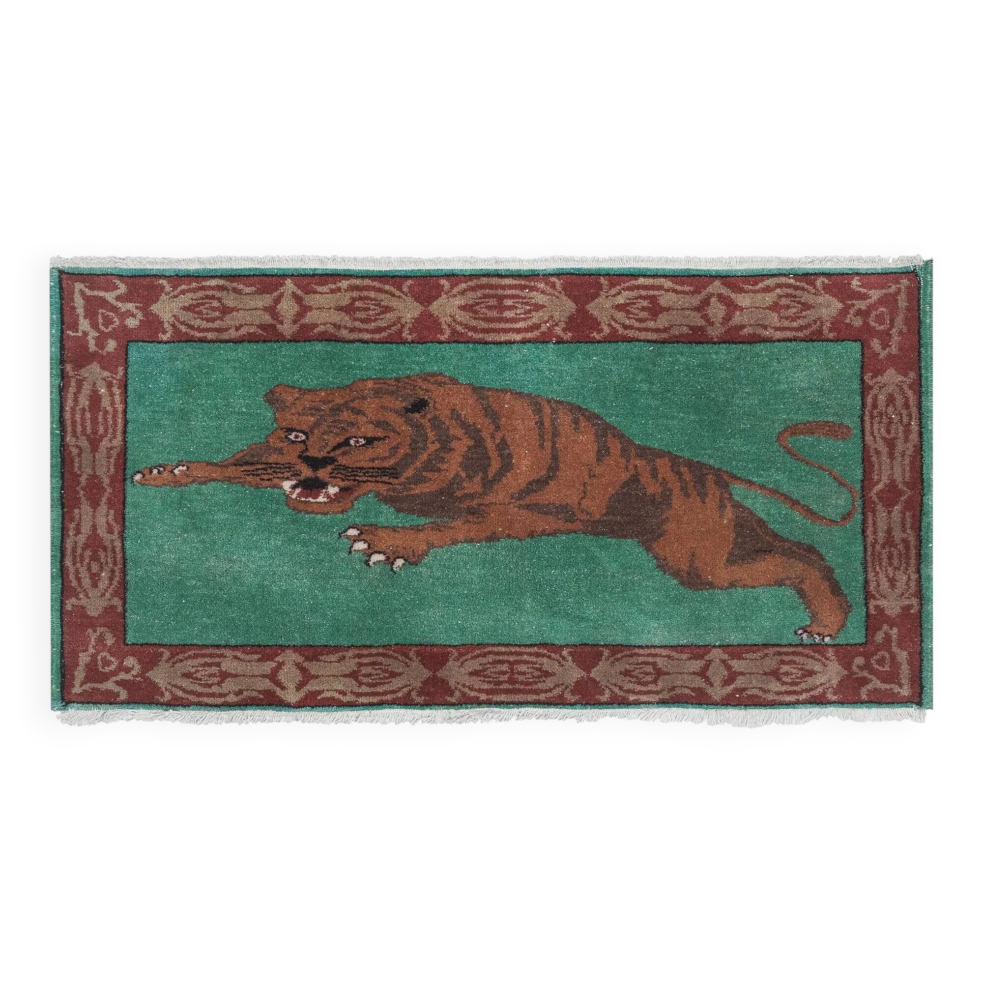 Vintage handmade Turkish rug 80x150 cm
