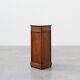 Art Deco walnut bedside cabinet, Belgium, 1920s