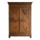 Antique solid walnut wardrobe