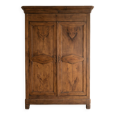 Armoire ancienne en noyer massif