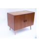 Small vintage Scandinavian enfilade, swinging doors