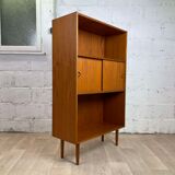 Scandinavian teak bookcase, 60s