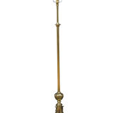 Elegant Edwardian Brass Standard Lamp