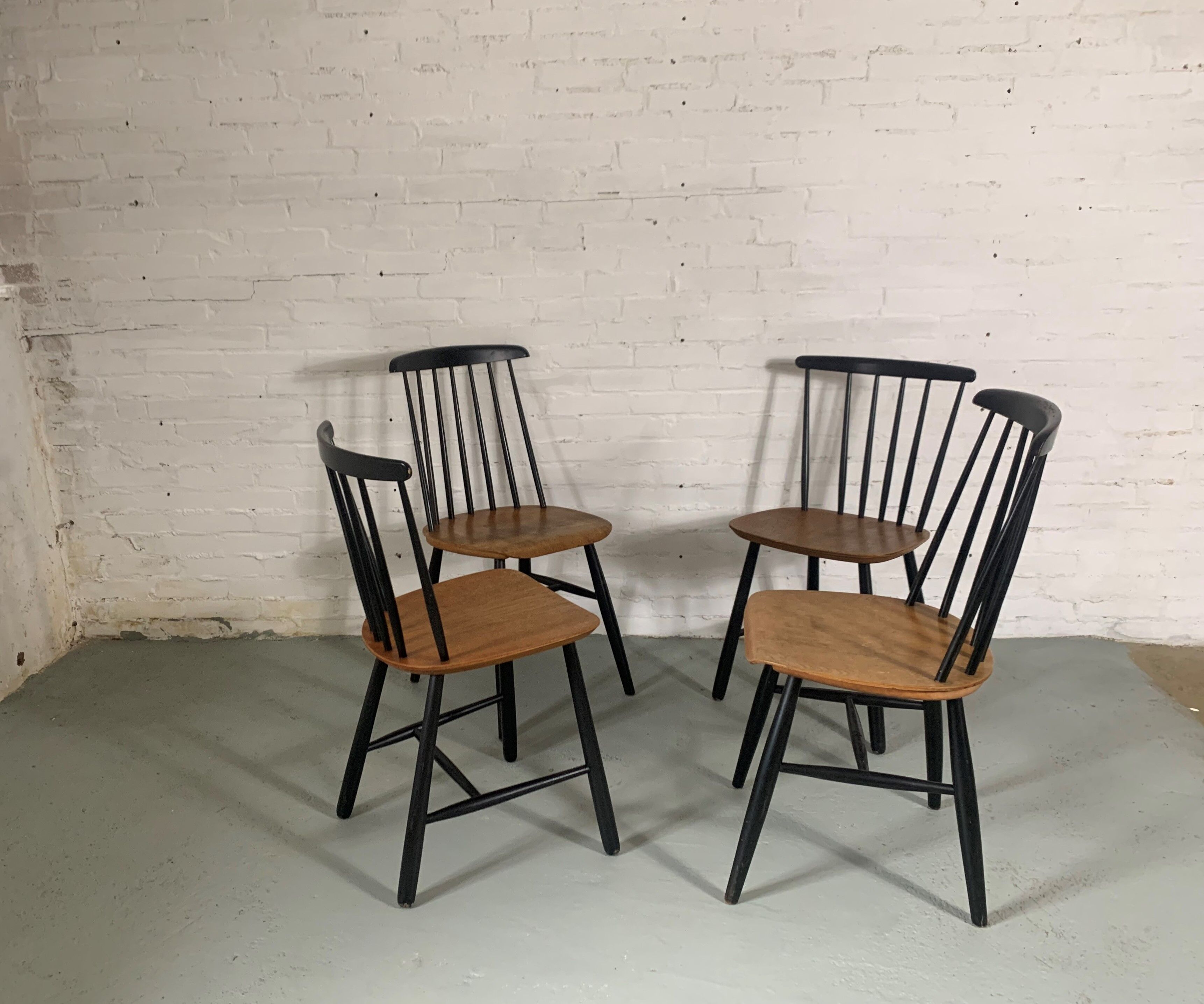Lot de 4 chaises
