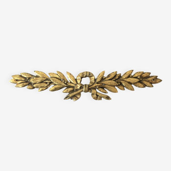 Old golden brass decoration