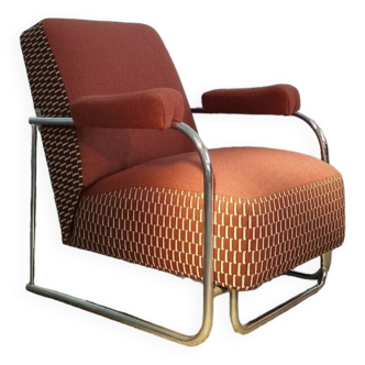 Tubular Bauhaus armchair