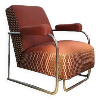 Fauteuil Bauhaus tubulaire