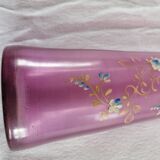 Enamelled roller vase