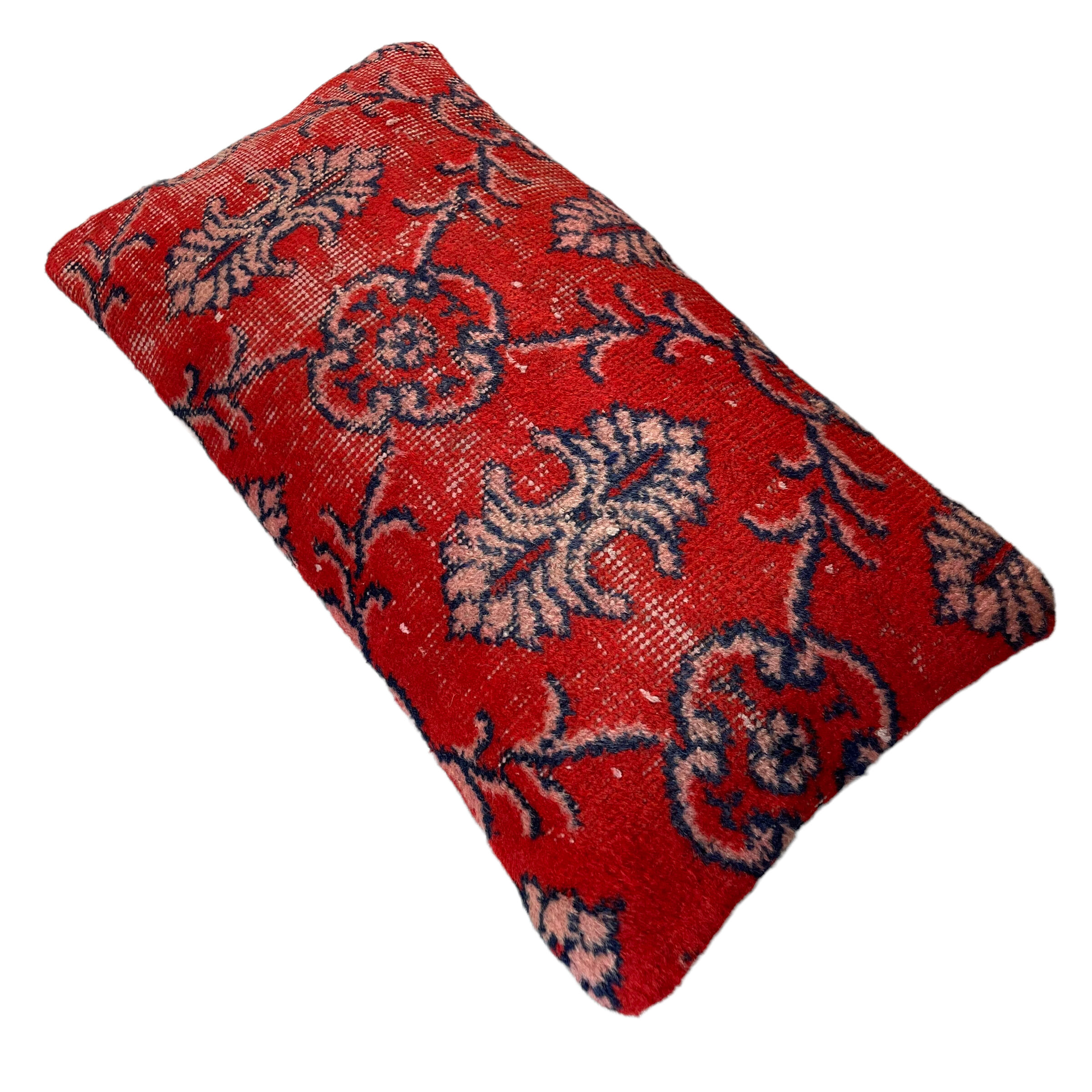 Vintage turkish handmade cushion cover , 30 x 60 cm