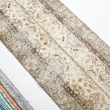 2x8 Shabby Chic Rug For Kitchen Vintage Runner Rug, 64x241Cm