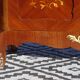 Louis XV library in rosewood marquetry