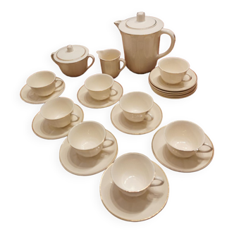 Badonvillean porcelain coffee set