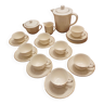 Service à café en porcelaine de badonvillier