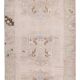 Vintage Turkish hallway rug 156x372 cm