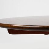 Table ronde à plateau basculant anglaise du XXe siècle en bois de cerisier, Royaume-Uni