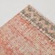 3x13 Pale Red Turkish Vintage Runner Rug, 87x400Cm SK 20299