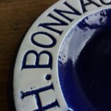 Old advertising ashtray Bonnaud Cognac