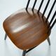 6 Tapiovaara Fanett style spindleback chairs, 1970s