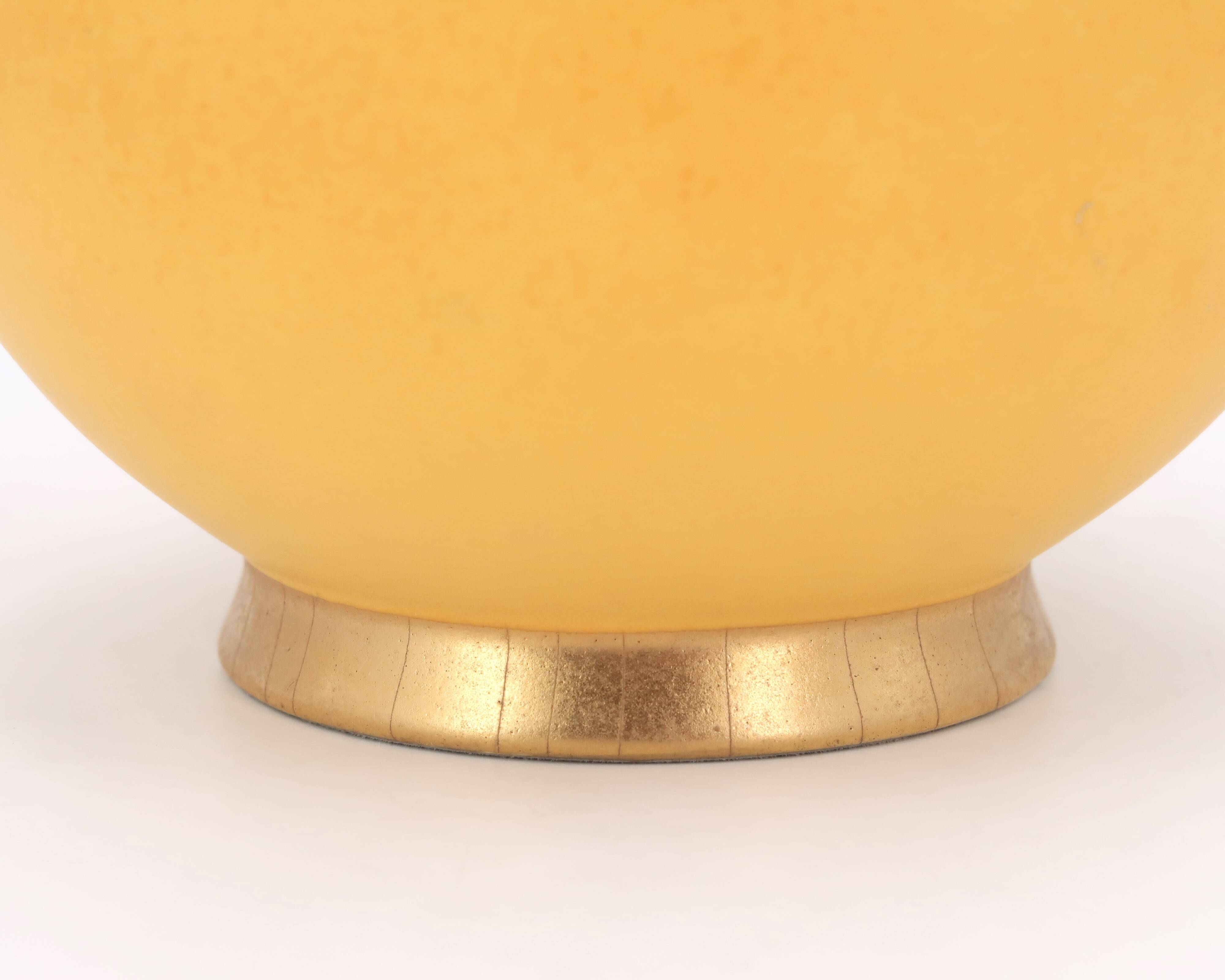 Robert Kostka ceramic ball lamp, 1990s