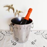 Stainless steel Champagne bucket Létang Rémy, ice bucket, cooler