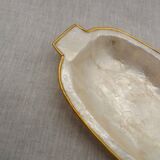 Tidy in mother-of-pearl and brass