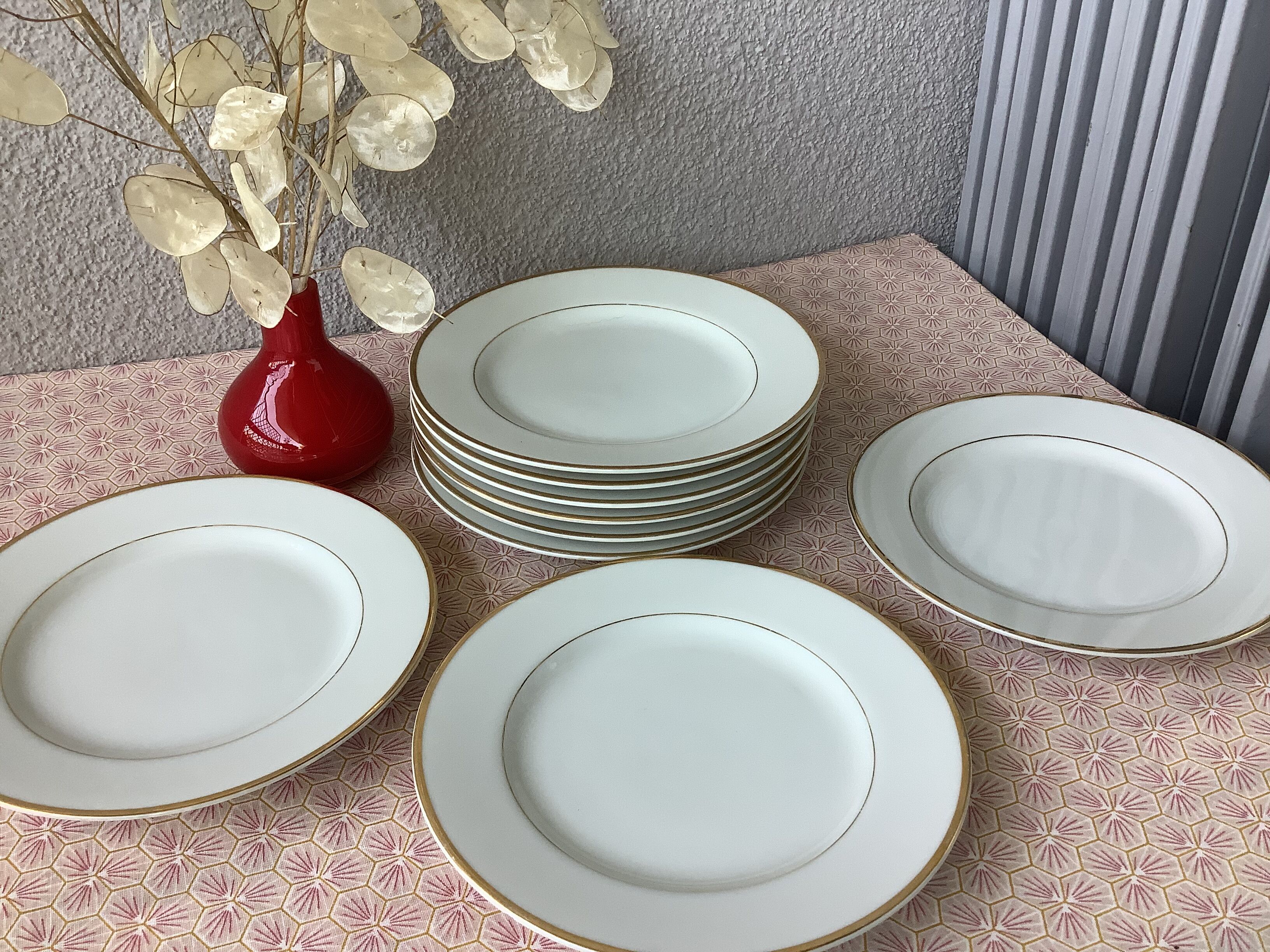 Nitto Hawthorne Japan plates - butterbread plates - prestige tableware