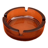 1970s Smoked glass ashtray France