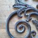 Ornement garniture arabesque en fonte