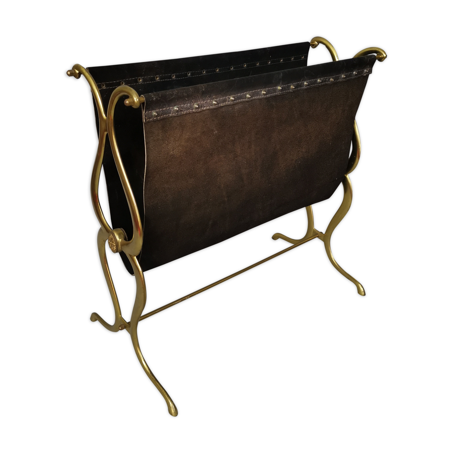 Vintage magazine holder