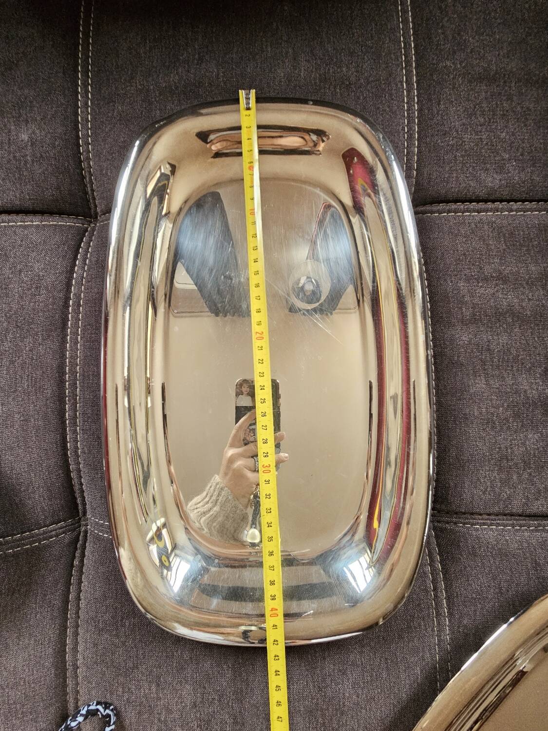 Set of silver dishes