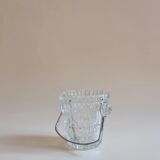 Glass ice bucket