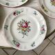 Set of 7 dessert plates Lunéville years 40 50