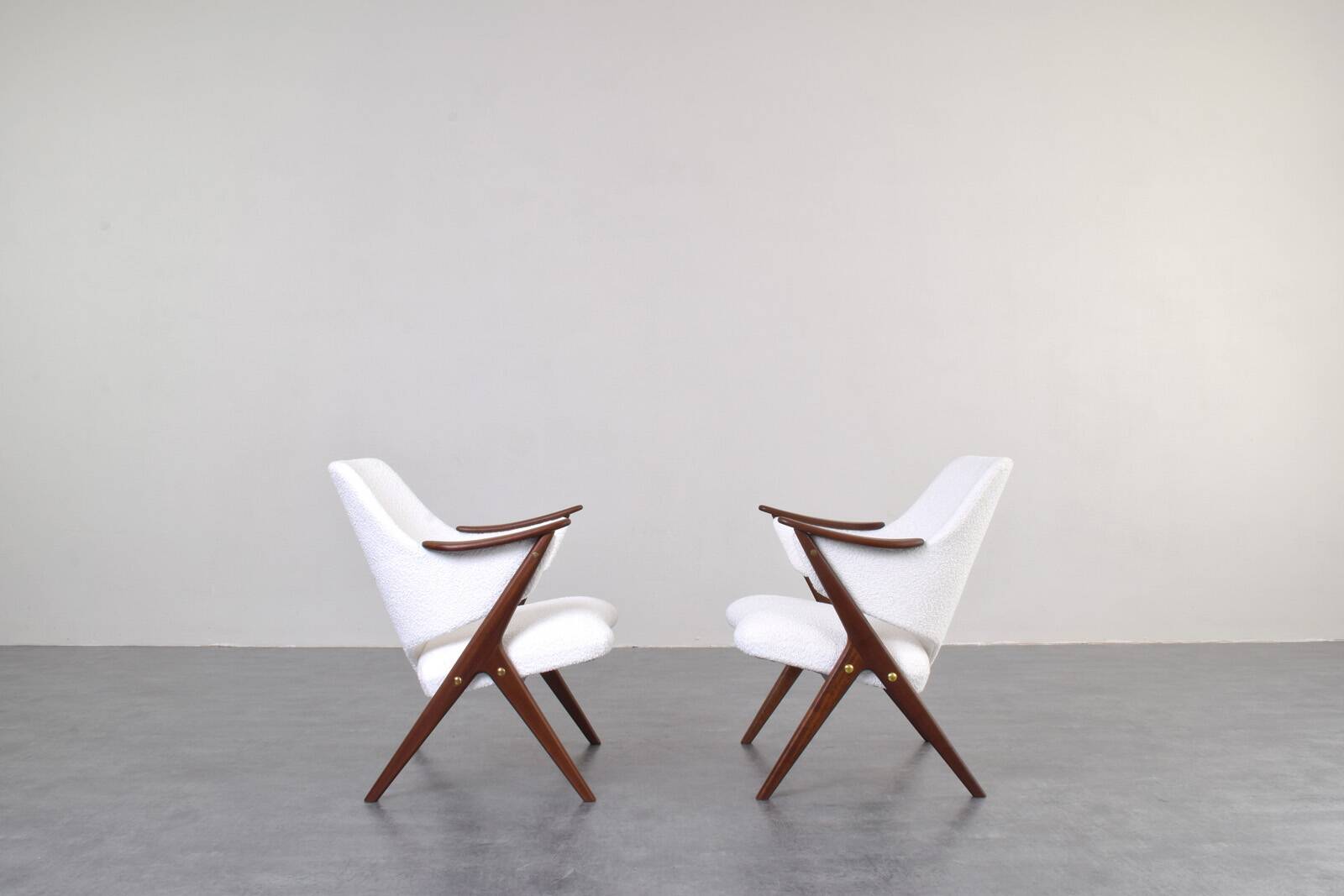 Mid-Century Norwegian Teak Armchairs Knott from Brunstad Møbelfabrikk, 1960