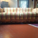 Louis XV style 3-seater sofa