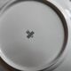 Set of 6 neo-classical pearl white porcelain dinner plates by Bareuther.