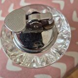 Vintage glass lighter/ashtray