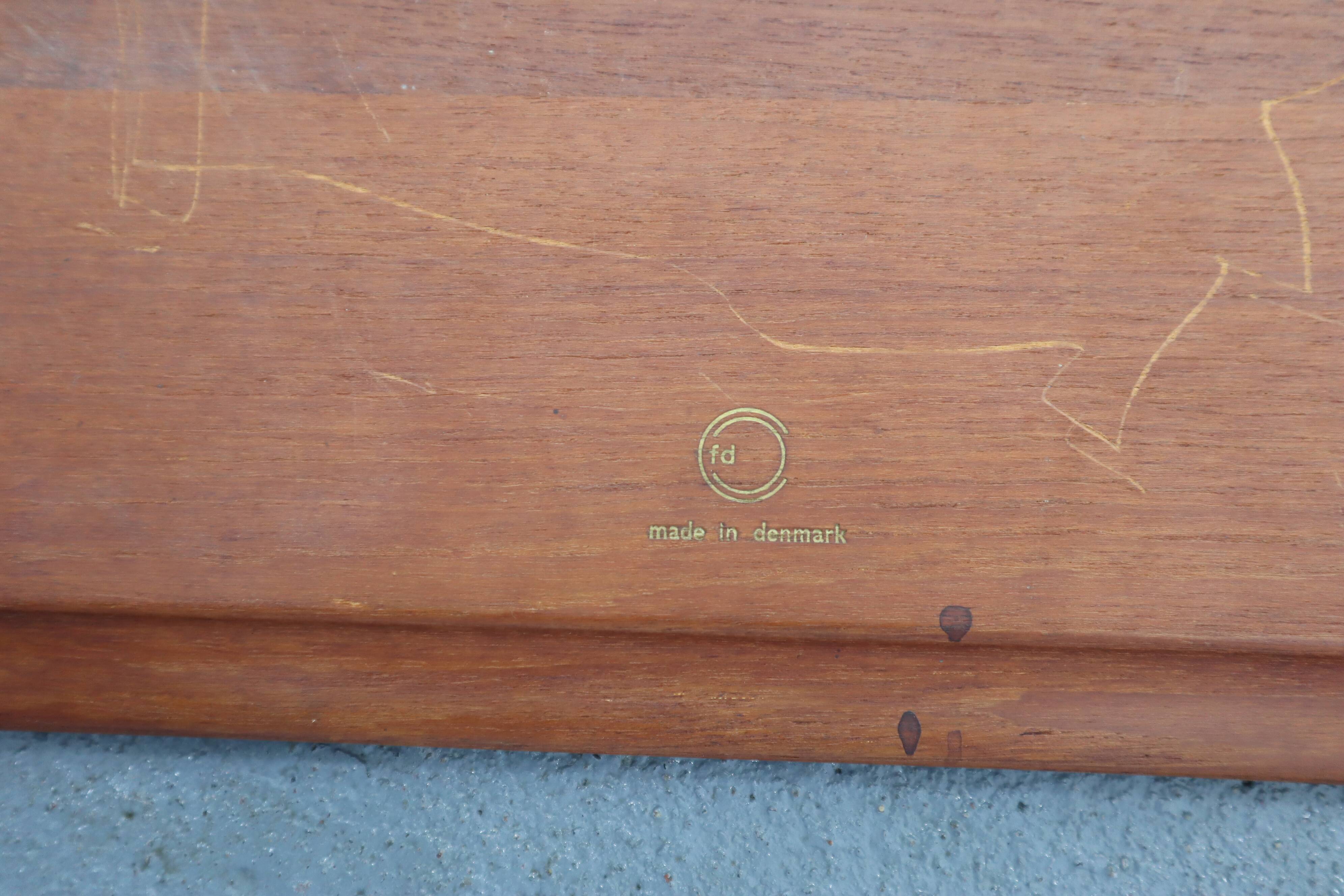 Mid-century teak coffee table by Peter Hvidt & Orla Mølgaard-Nielsen for France & Søn / France & Dav