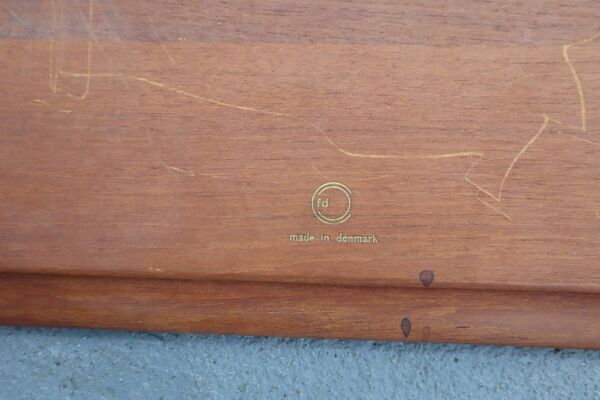 Table basse en teck par Peter Hvidt & Orla Mølgaard-Nielsen pour France & Søn