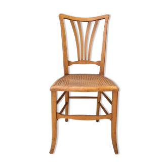 Canne chair XX Art Nouveau