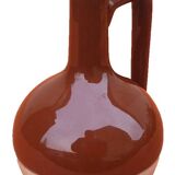 Old enamelled ceramic jug Paul Bardinet Bordeaux Registered