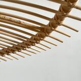 Suspension rattan saucer iron frame D:120 H:60
