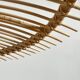 Suspension rattan saucer iron frame D:120 H:60