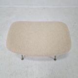 Chaise Oyster avec pouf par Pierre Paulin pour Artifort, années 1960
