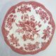 Wedgwood English dessert service iron earth pink floral