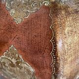 Ceramic lamp with Venetian decor