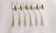 Dessert spoons, silver teaspoons, Félix Frères 18G