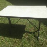 Cast iron foot bistro table